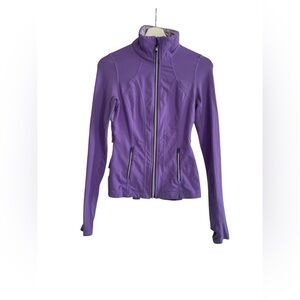 Lululemon Ruffles Define Purple Jacket Size 4